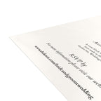 CLIFFSIDE VOWS- Details Card|Customizable (no envelopes) 4.25x5.5