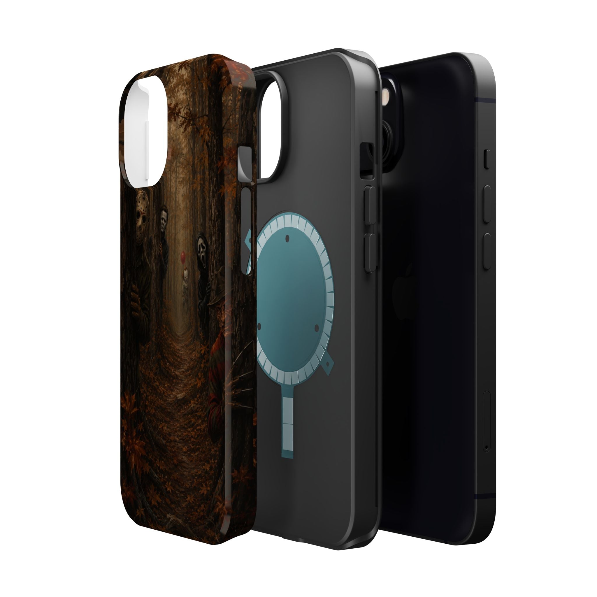 Phone Case — Spooky Forest Horror Design (Magnetic, Impact-Resistant)