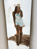 Summer Belle Floral Skirt Set