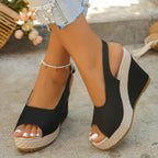 Open Toe Wedge Sandals