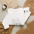Carriage Ride Crewneck Sweatshirt — Vintage Castle Coach Design