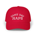 Dad Cap — "Game Day Naps" Embroidered Baseball Hat