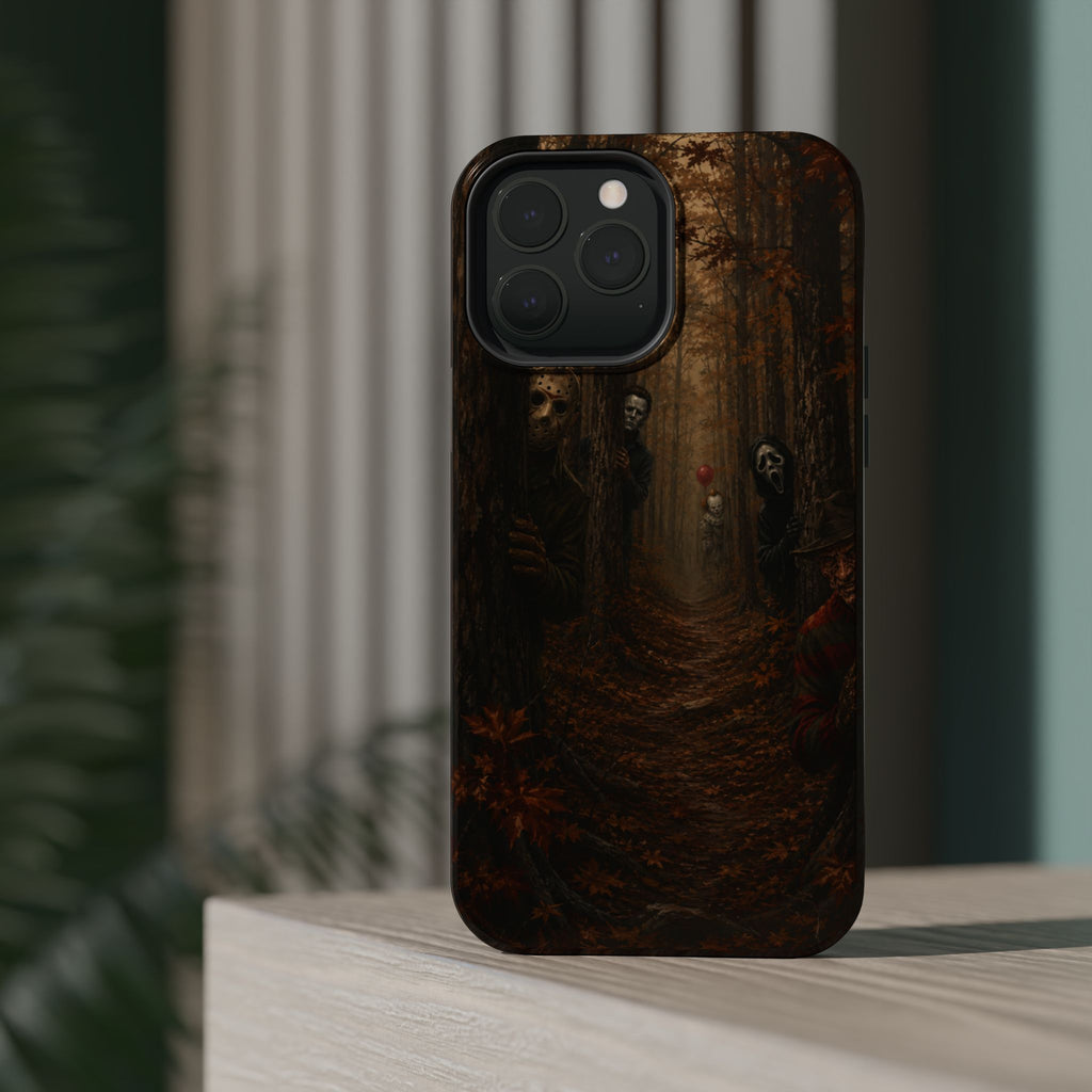 Phone Case — Spooky Forest Horror Design (Magnetic, Impact-Resistant)