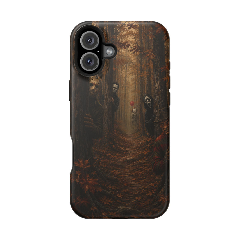 Phone Case — Spooky Forest Horror Design (Magnetic, Impact-Resistant)