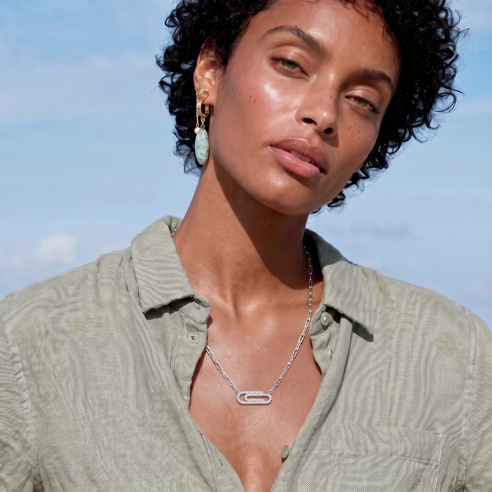 Luxe Oval Link Necklace