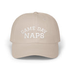 Dad Cap — "Game Day Naps" Embroidered Baseball Hat