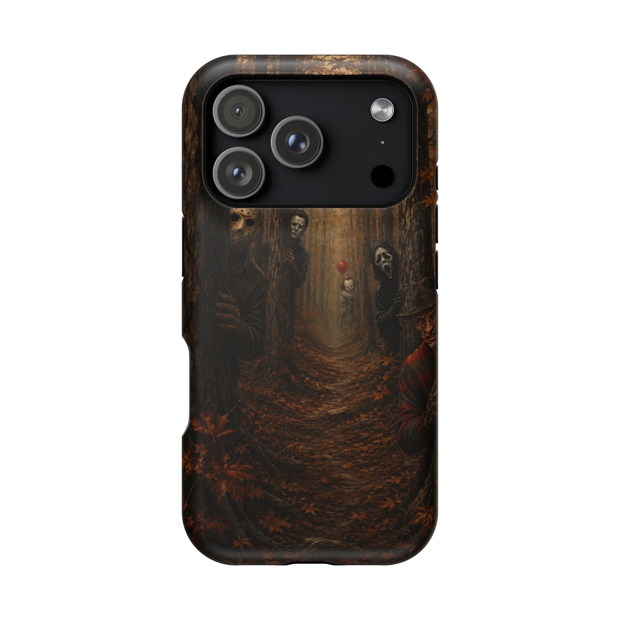 Phone Case — Spooky Forest Horror Design (Magnetic, Impact-Resistant)