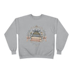 Books Are My Favorite Society Crewneck Sweatshirt - Cozy Book Stack Vintage Reading Crew