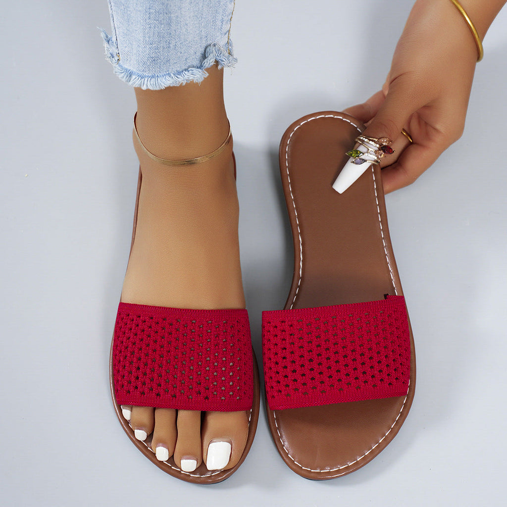 Breathable Hollow-Out Open Toe Sandals
