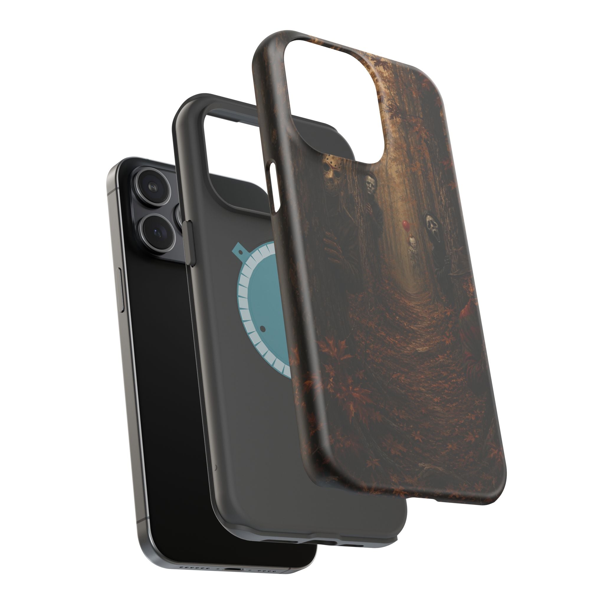 Phone Case — Spooky Forest Horror Design (Magnetic, Impact-Resistant)