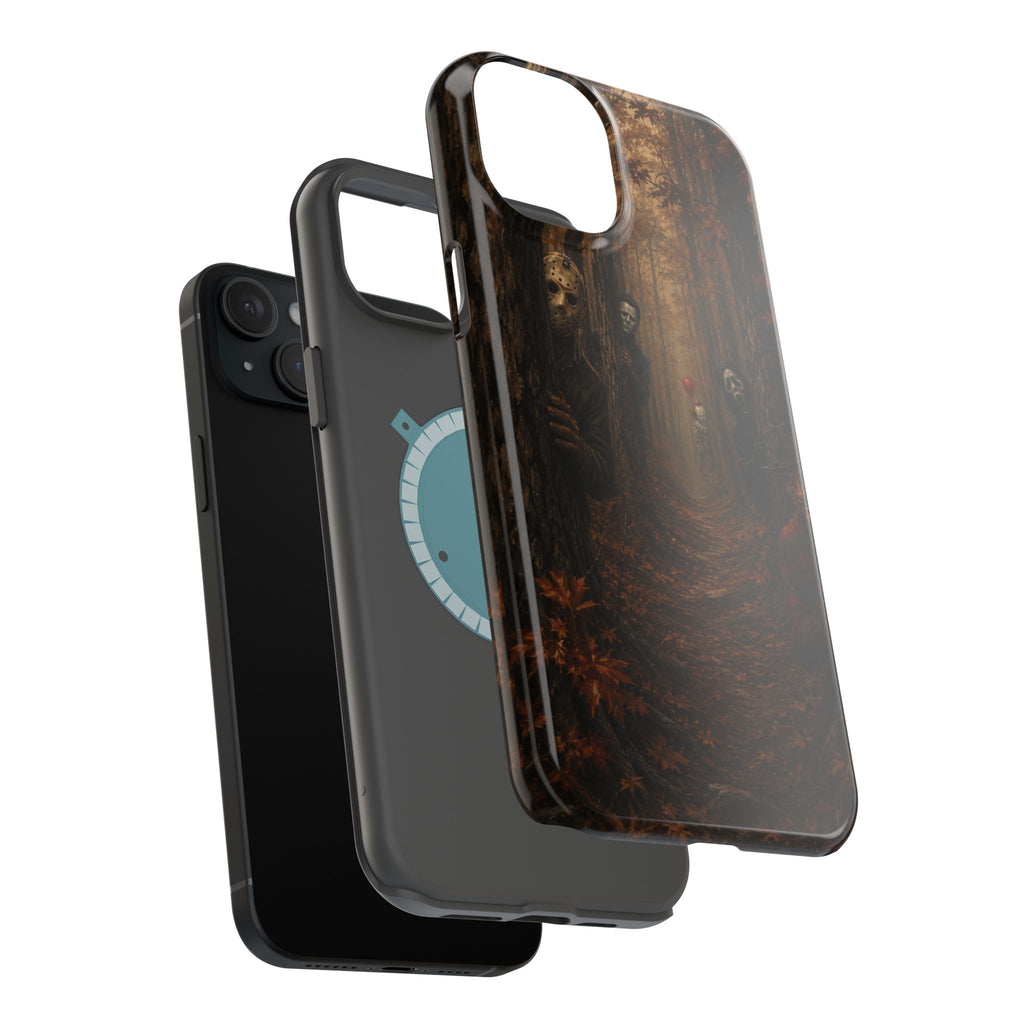 Phone Case — Spooky Forest Horror Design (Magnetic, Impact-Resistant)