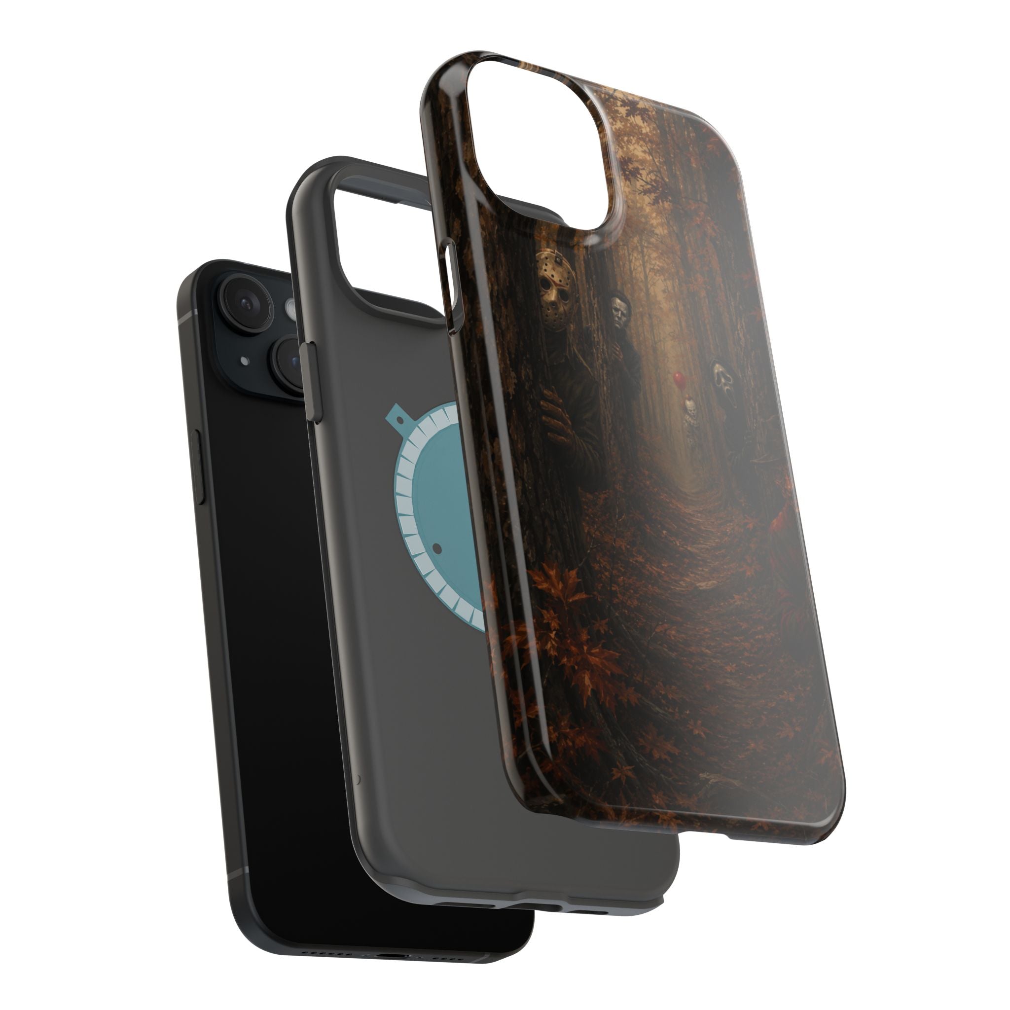 Phone Case — Spooky Forest Horror Design (Magnetic, Impact-Resistant)