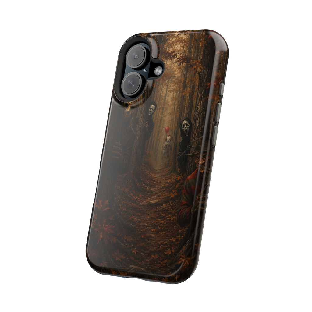 Phone Case — Spooky Forest Horror Design (Magnetic, Impact-Resistant)
