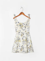 Floral Prairie Tie Dress