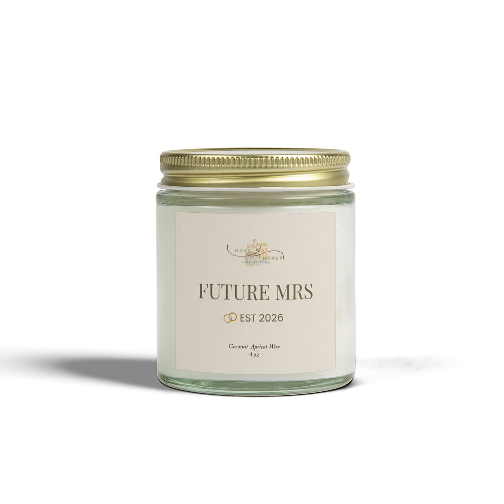 Future Mrs Scented Candle — Coconut Apricot Wax (4oz, 9oz)