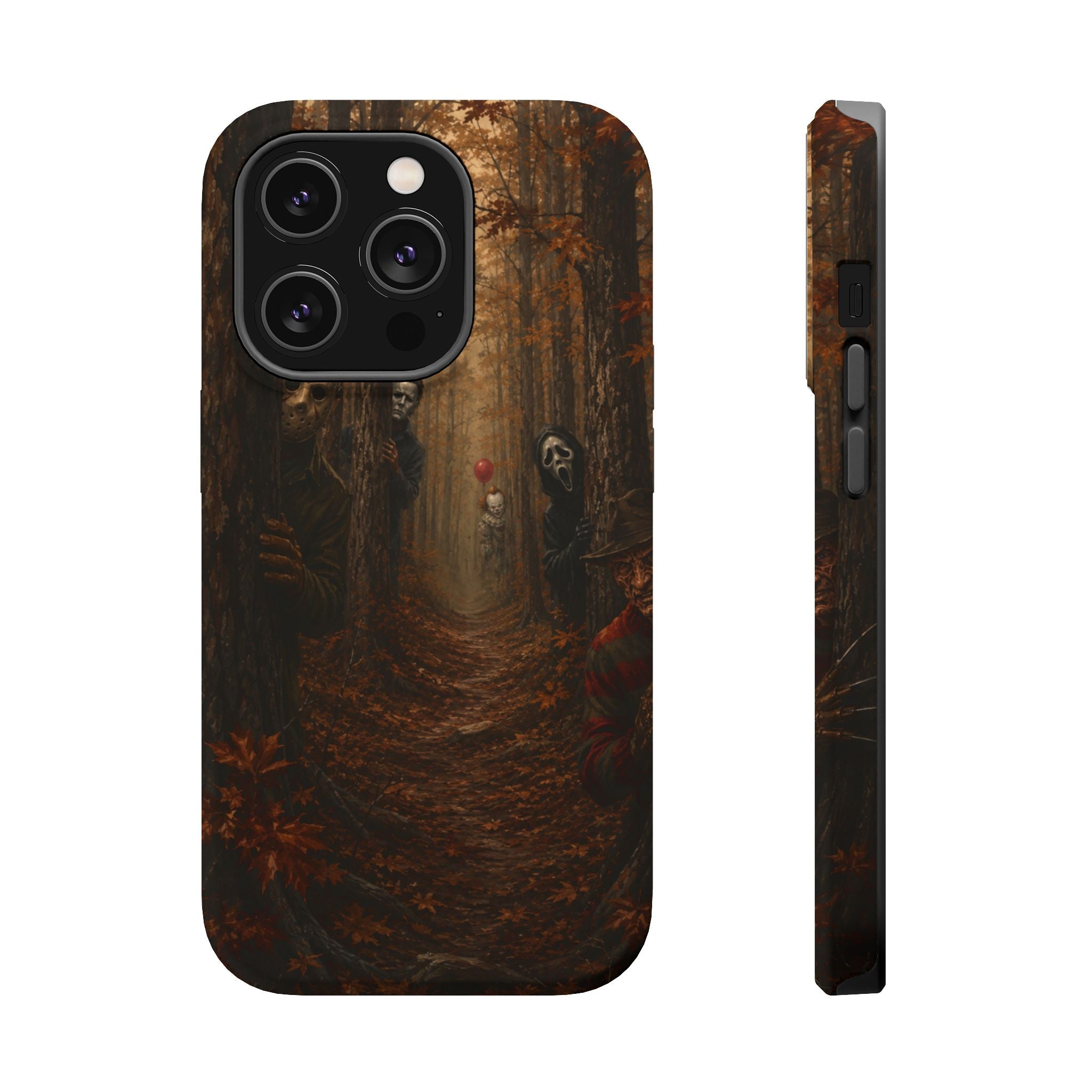 Phone Case — Spooky Forest Horror Design (Magnetic, Impact-Resistant)