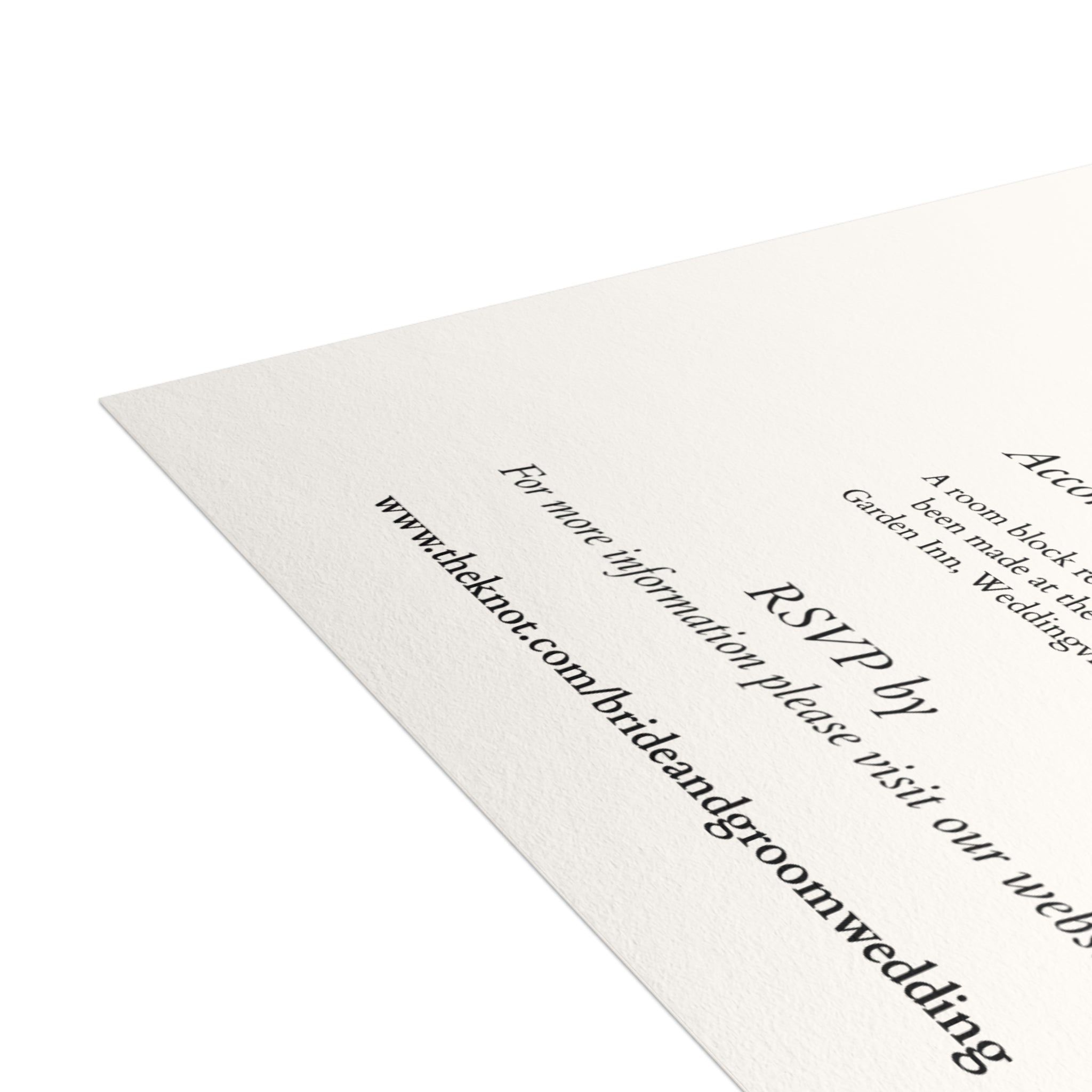 CLIFFSIDE VOWS- Details Card|Customizable (no envelopes) 4.25x5.5