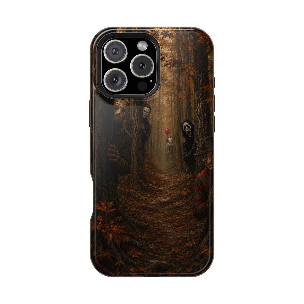 Phone Case — Spooky Forest Horror Design (Magnetic, Impact-Resistant)
