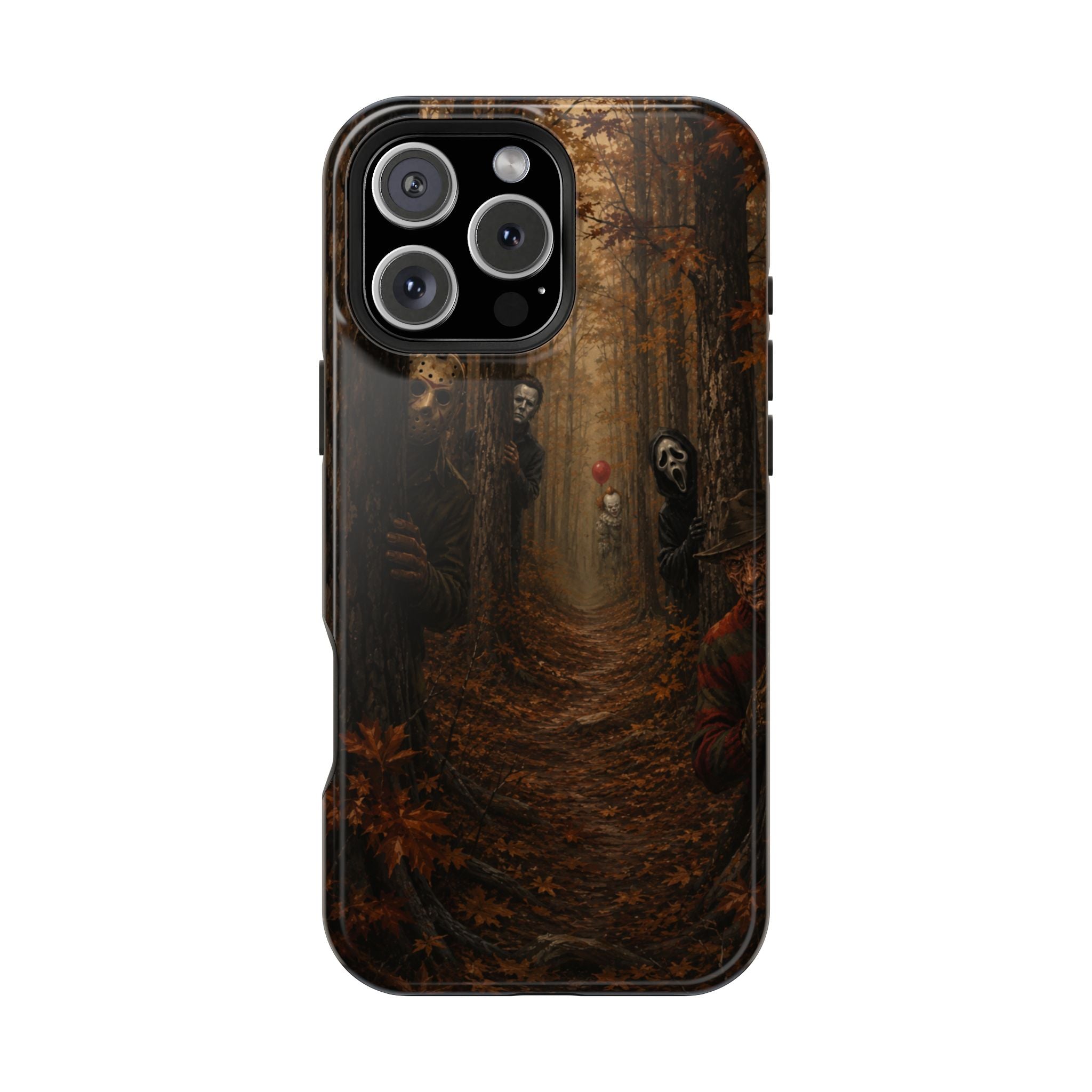 Phone Case — Spooky Forest Horror Design (Magnetic, Impact-Resistant)