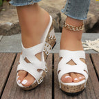 Open Toe Wedge Sandals