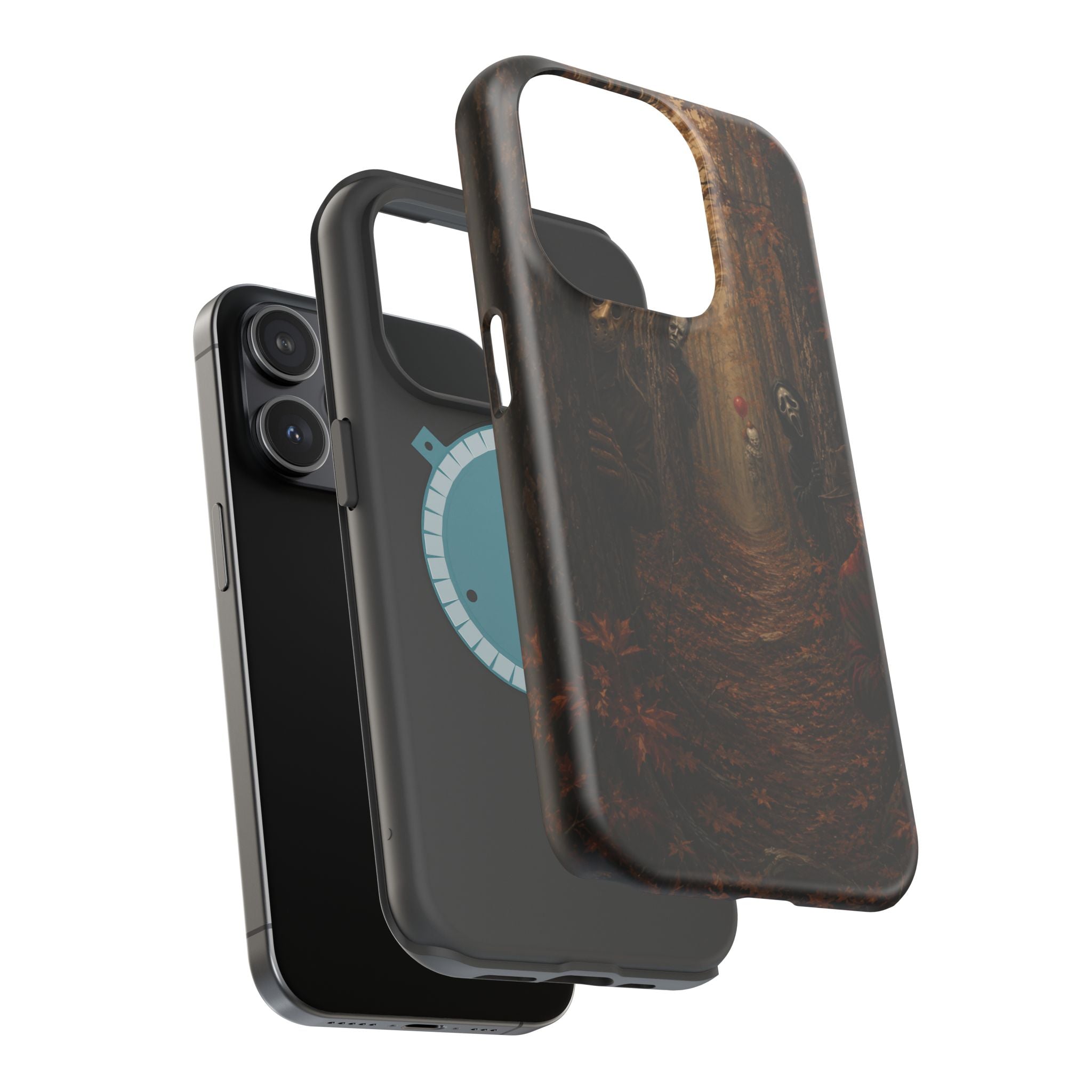 Phone Case — Spooky Forest Horror Design (Magnetic, Impact-Resistant)