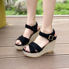 Open Toe Wedge Sandals
