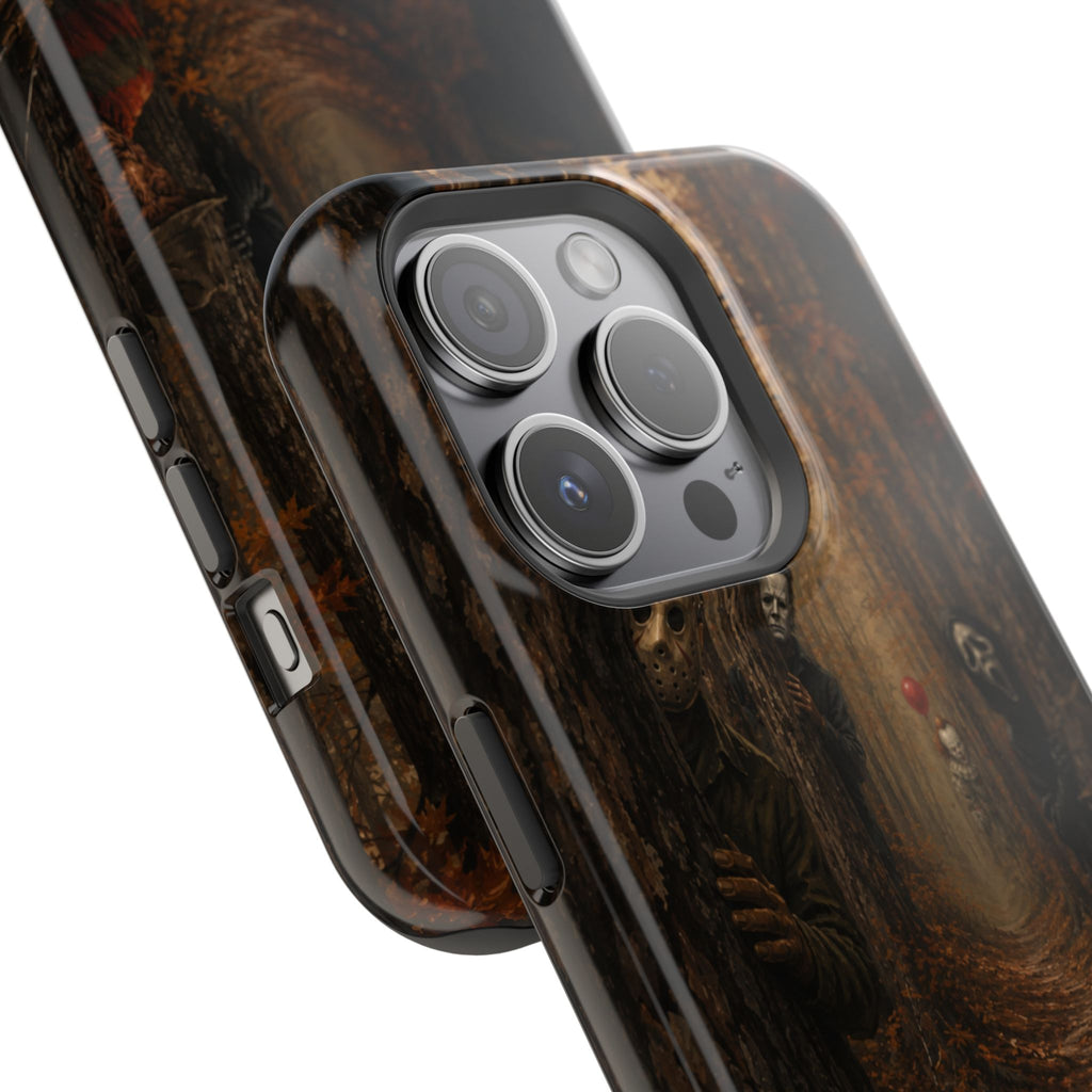 Phone Case — Spooky Forest Horror Design (Magnetic, Impact-Resistant)
