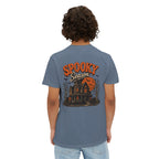 Spooky Season Haunted House T-Shirt | Pocket Tee