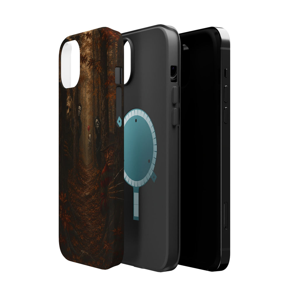 Phone Case — Spooky Forest Horror Design (Magnetic, Impact-Resistant)