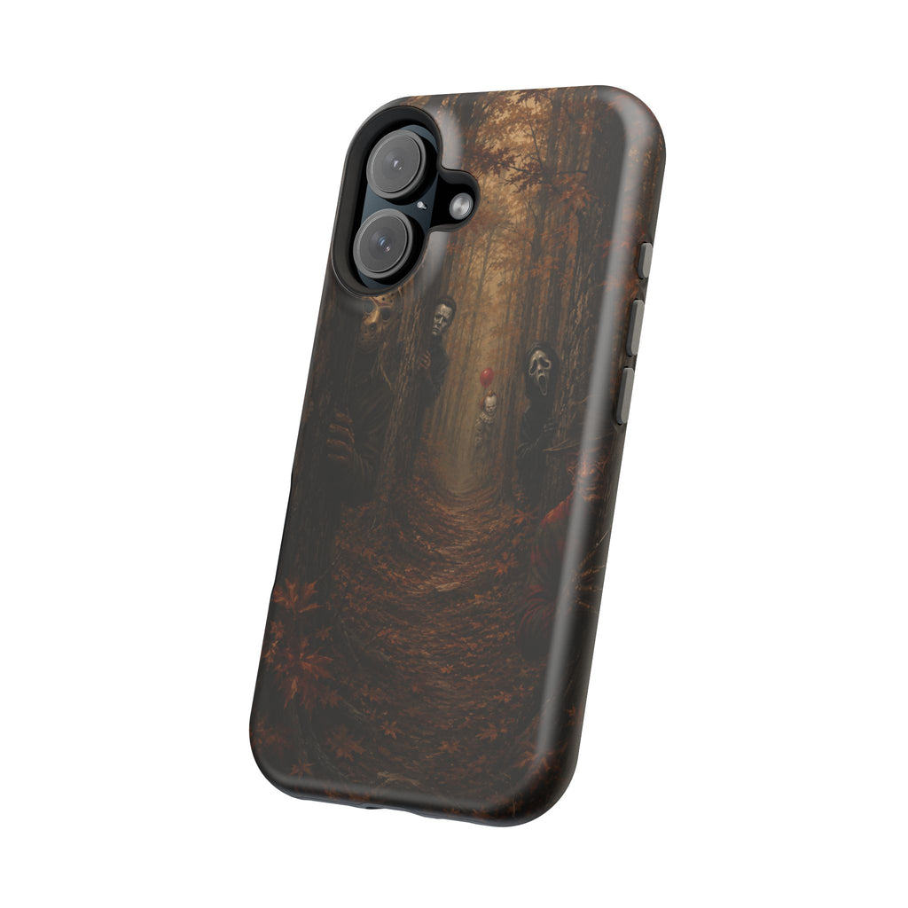 Phone Case — Spooky Forest Horror Design (Magnetic, Impact-Resistant)