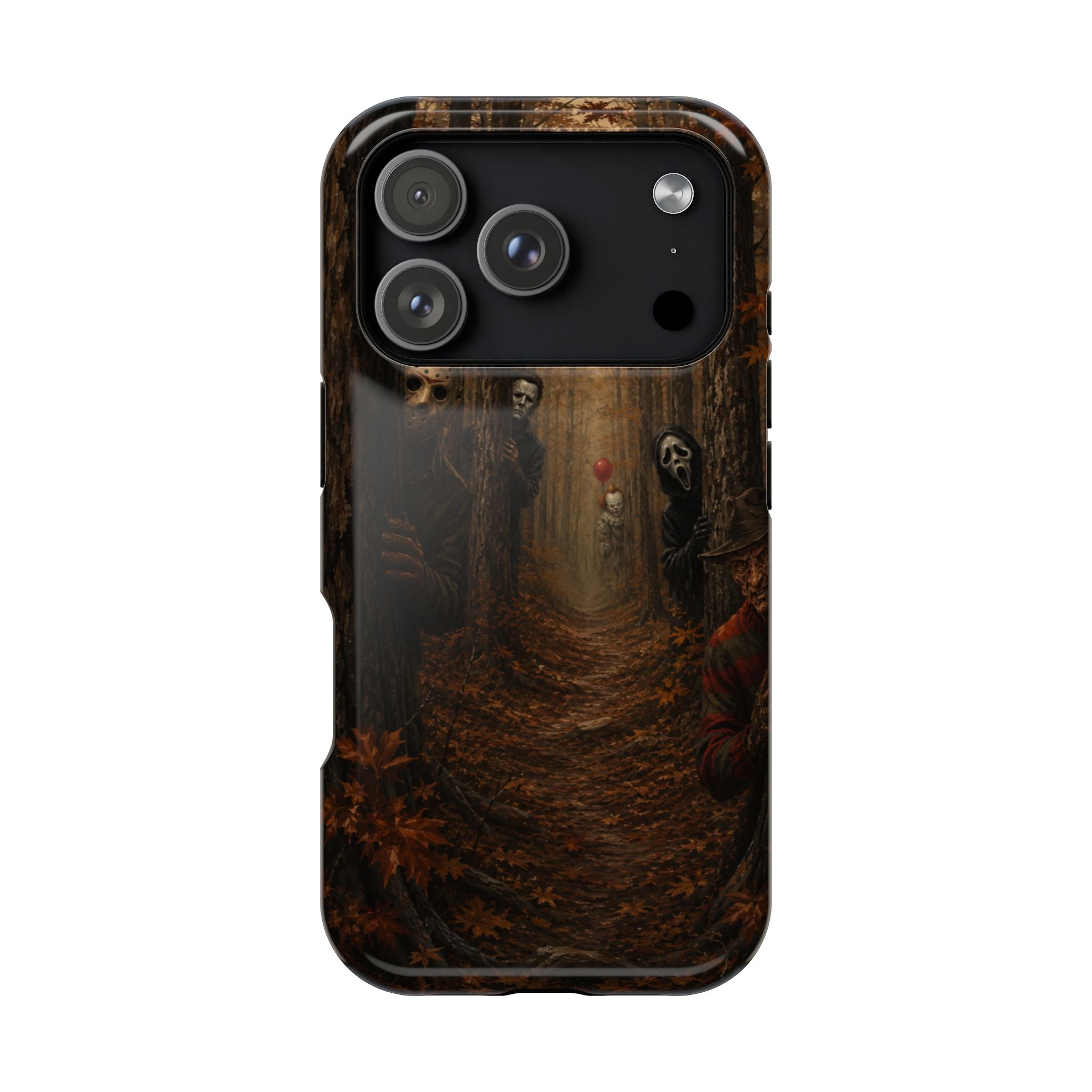 Phone Case — Spooky Forest Horror Design (Magnetic, Impact-Resistant)