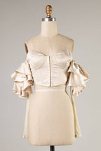 Juliet's Corset Satin Blouse