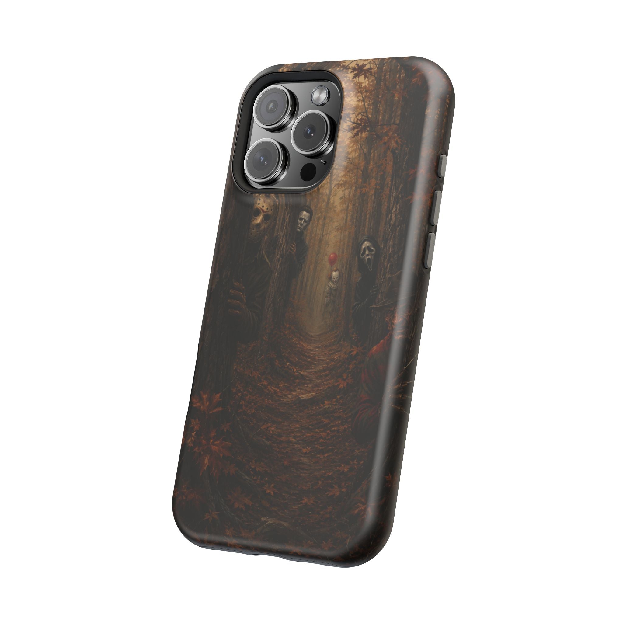 Phone Case — Spooky Forest Horror Design (Magnetic, Impact-Resistant)