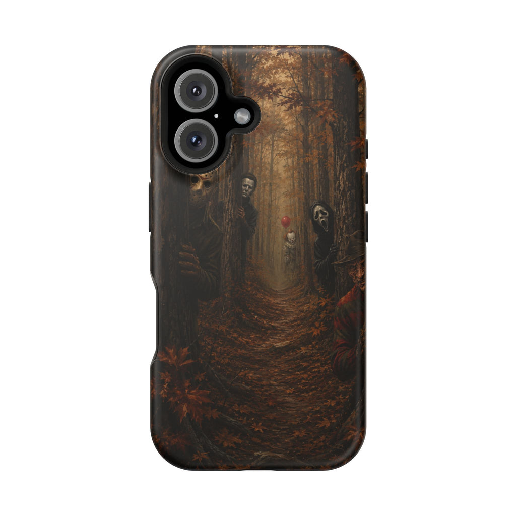 Phone Case — Spooky Forest Horror Design (Magnetic, Impact-Resistant)