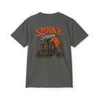 Spooky Season Haunted House T-Shirt | Pocket Tee