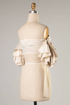 Juliet's Corset Satin Blouse