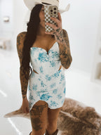 Summer Belle Floral Skirt Set