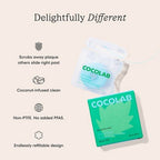 Cocolab Cocofloss Refillable Woven Expanding Dental Floss - Delightful Mint - 33yd