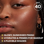 Supergoop! Glowscreen Sunrise Hydrating Glowy Tinted Primer; Hyaluronic Acid + Niacinamide SPF 40 1.7 fl oz - Imperfect Box