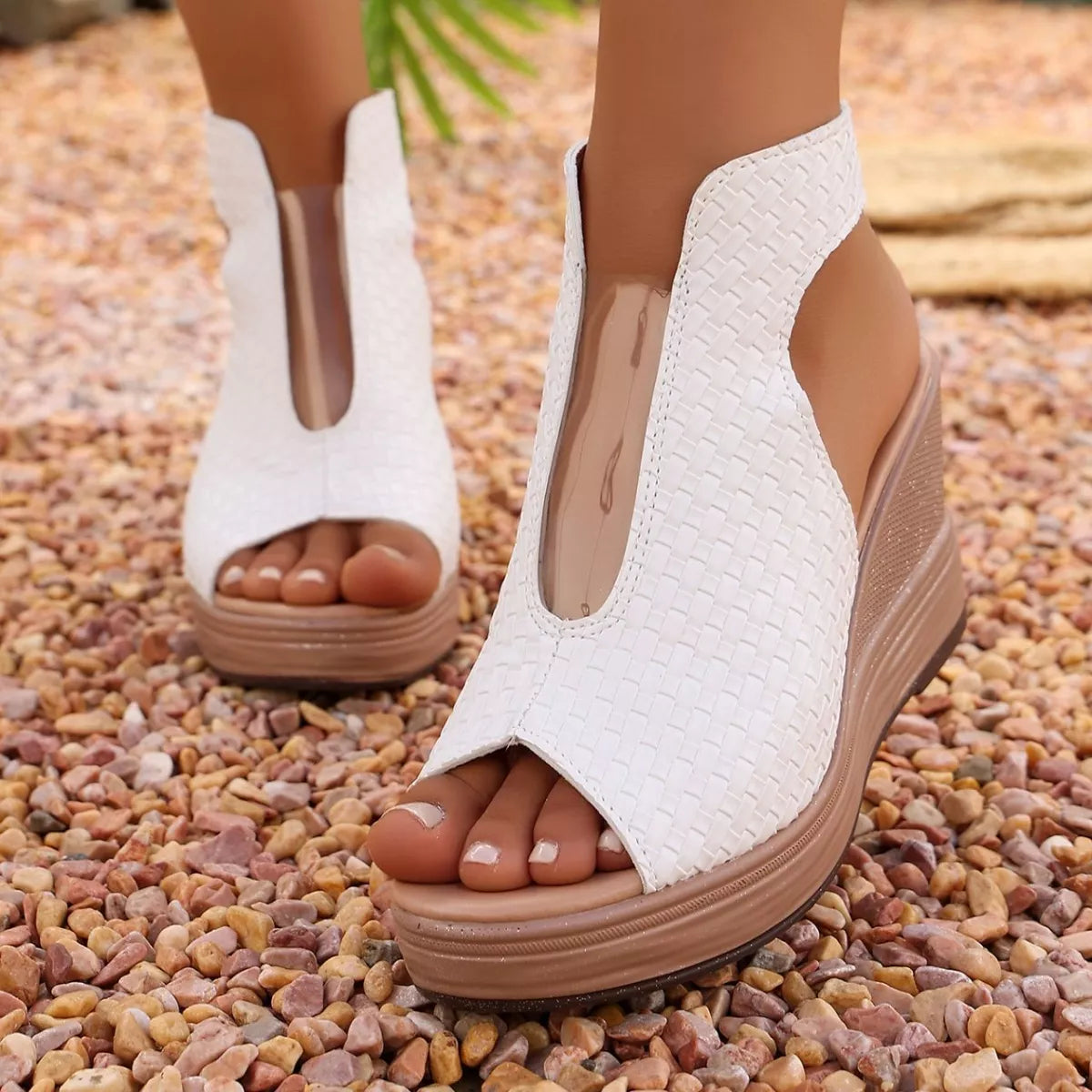 Open Toe Wedge Sandals