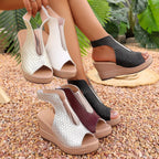 Open Toe Wedge Sandals