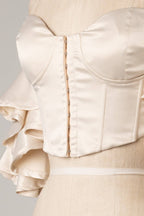 Juliet's Corset Satin Blouse
