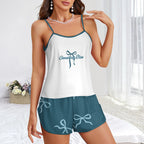 Something Blue-Strap pajama Set