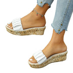 Open Toe Wedge Sandals