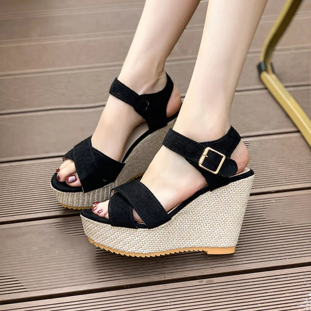 Open Toe Wedge Sandals